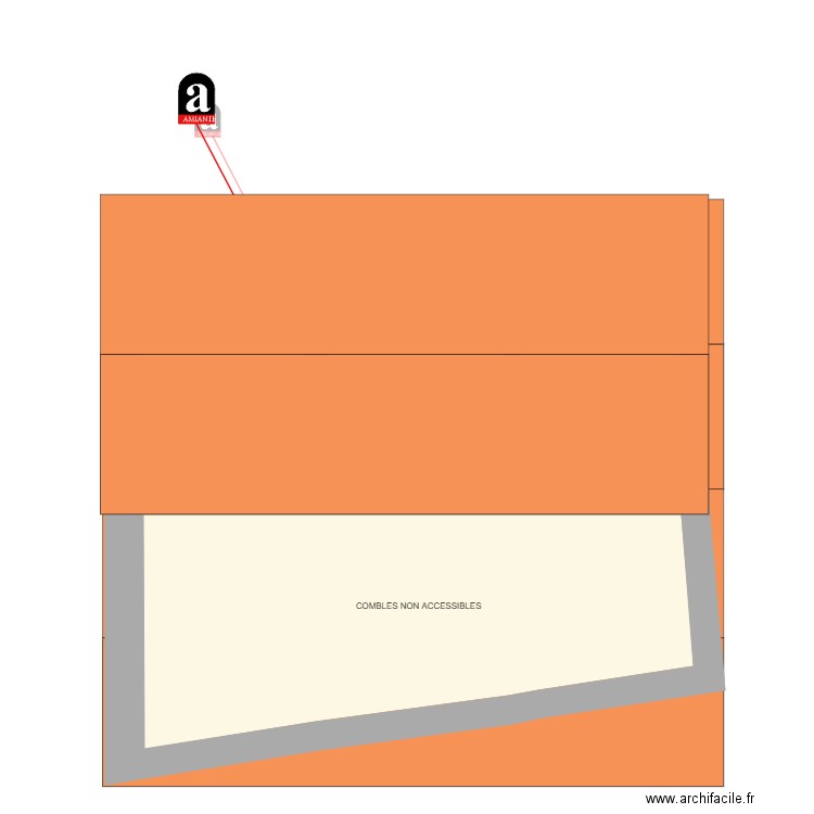 PLAN GOSSELIN AMIANTE BIS. Plan de 0 pièce et 0 m2