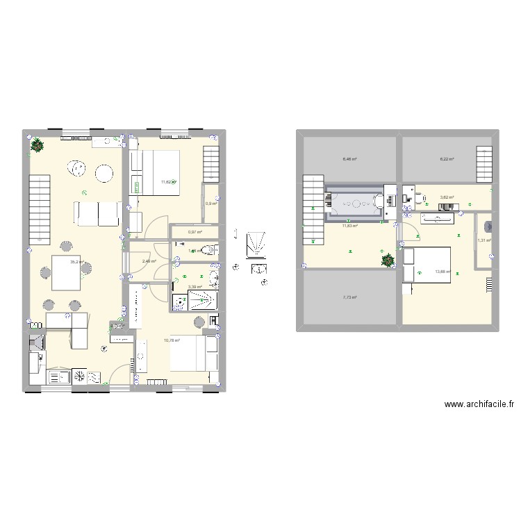 maison francis v13. Plan de 0 pièce et 0 m2