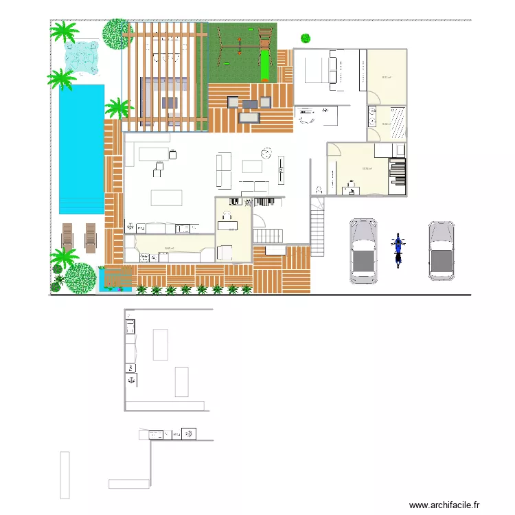 maison 9. Plan de 