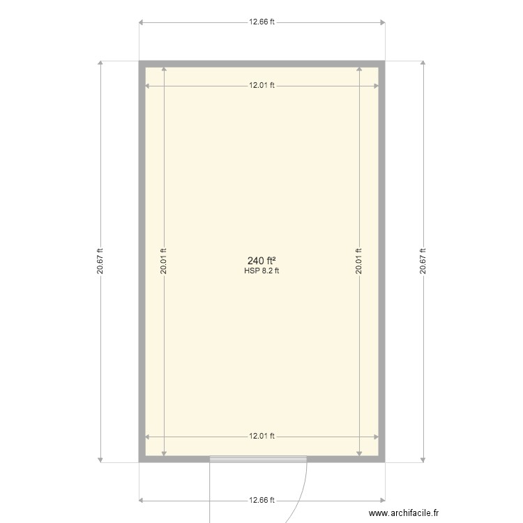 hhtrench. Plan de 0 pièce et 0 m2