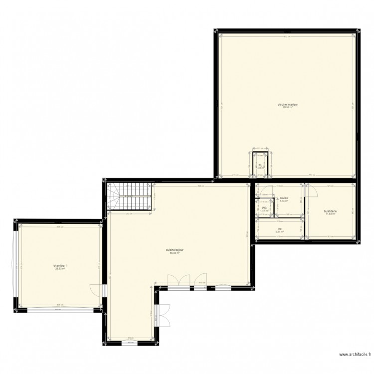 Larbaut. Plan de 0 pièce et 0 m2