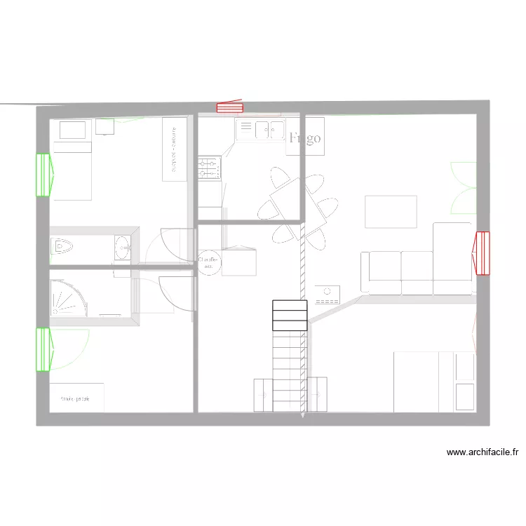 Claire plan ouvertures 1. Plan de Claire plan ouvertures 1. Plan de