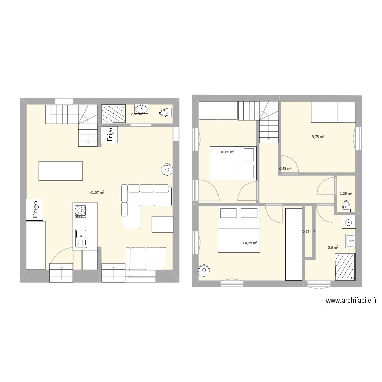 garage. Plan de 0 pièce et 0 m2