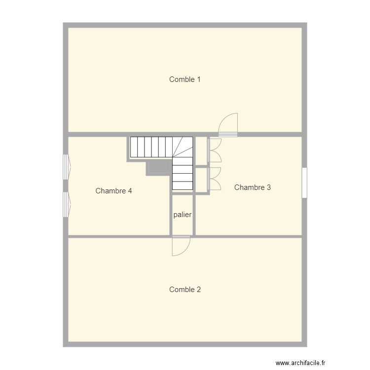 peupliers 1er. Plan de 0 pièce et 0 m2