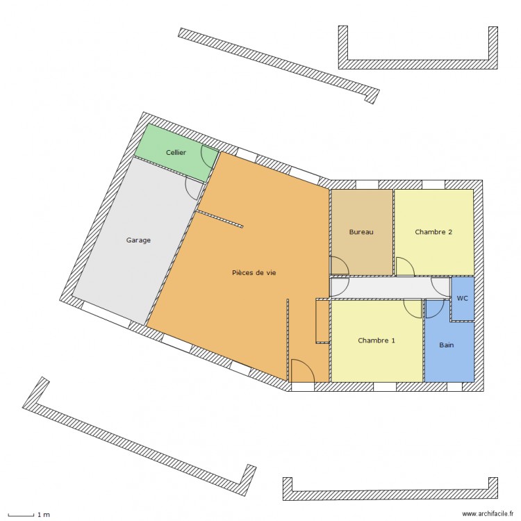 HArmonie 4 - bureau. Plan de 0 pièce et 0 m2