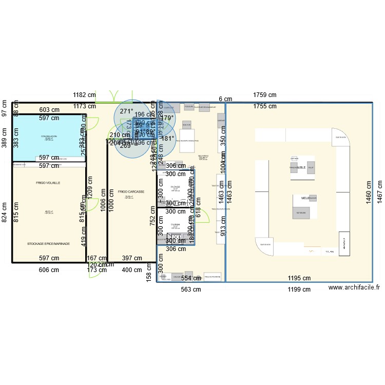 BBT BARENTIN IMPLANT SECOREST. Plan de 7 pièces et 404 m2