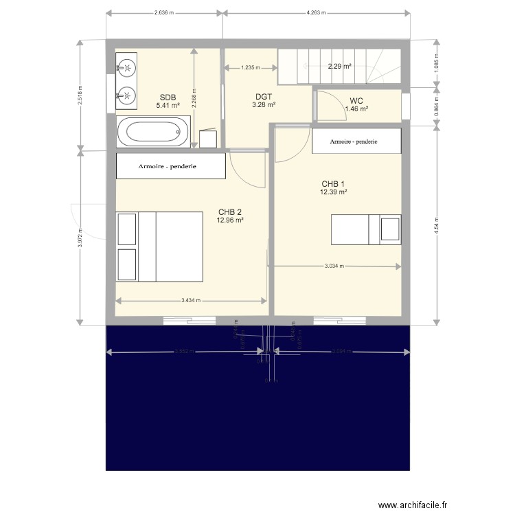 maison la bretagne 2. Plan de 0 pièce et 0 m2