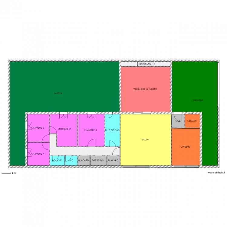 MAISON PRINCIPALE . Plan de 0 pièce et 0 m2