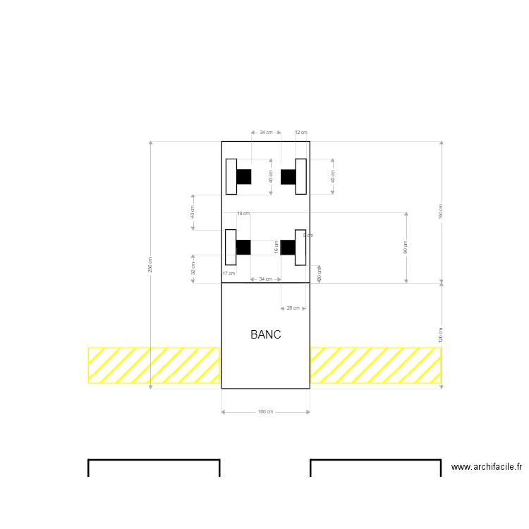 BANQUE BORNES VAISE. Plan de 0 pièce et 0 m2