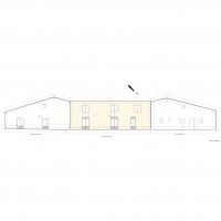 Plan façade coupe