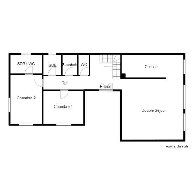 PLAN BP GOLDMAN CHEZY 1er. Plan de 0 pièce et 0 m2
