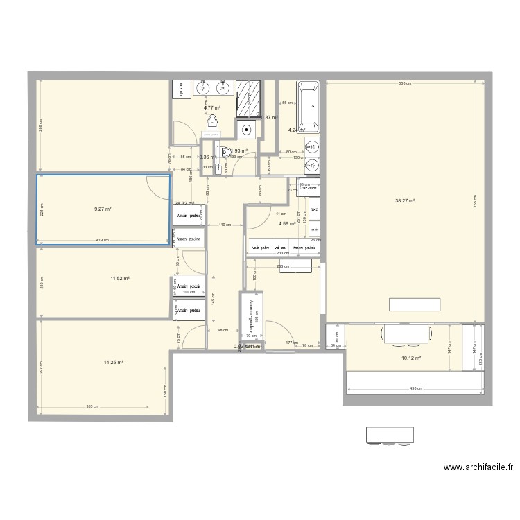 PLAN AVR V21 OPTION3. Plan de 0 pièce et 0 m2