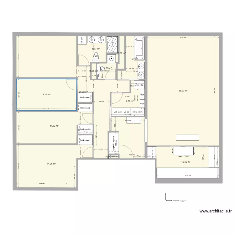 PLAN AVR V21 OPTION3. Plan de 
