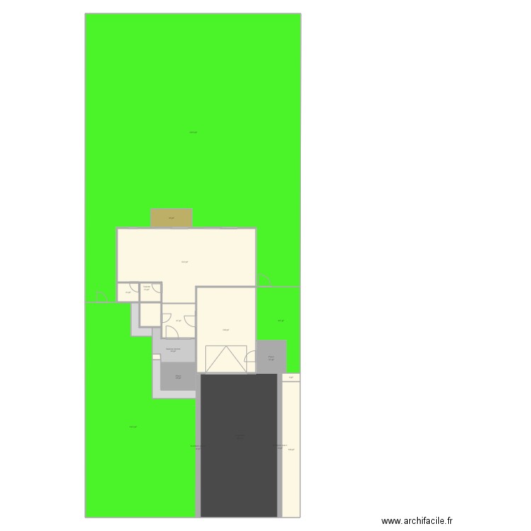 828 Madrigal extérieur mars 2021 CLÔTURE. Plan de 0 pièce et 0 m2