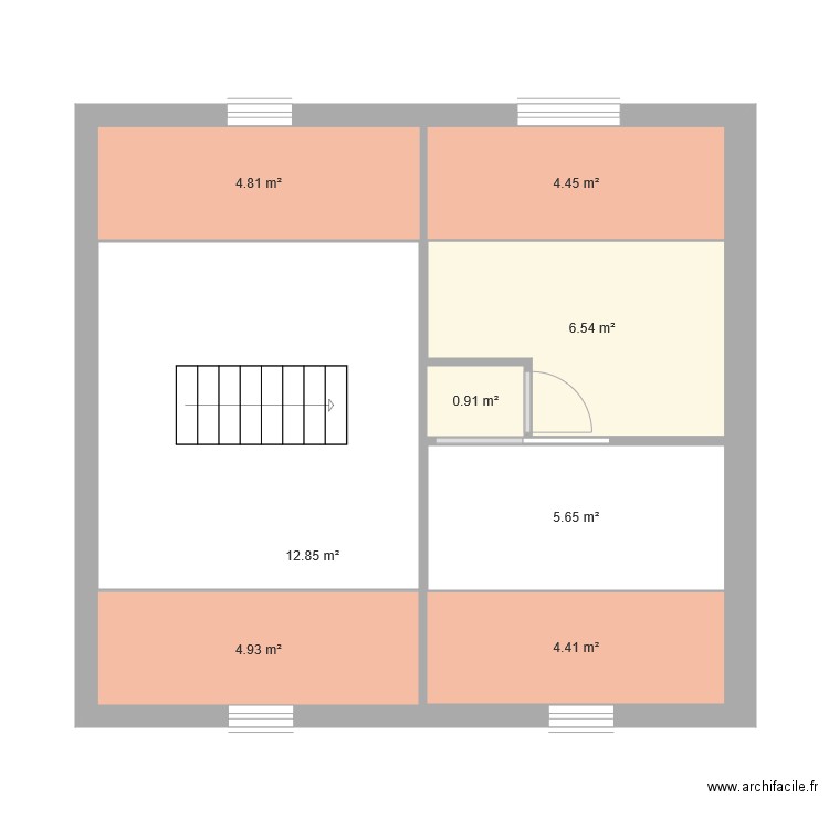 comble2. Plan de 0 pièce et 0 m2