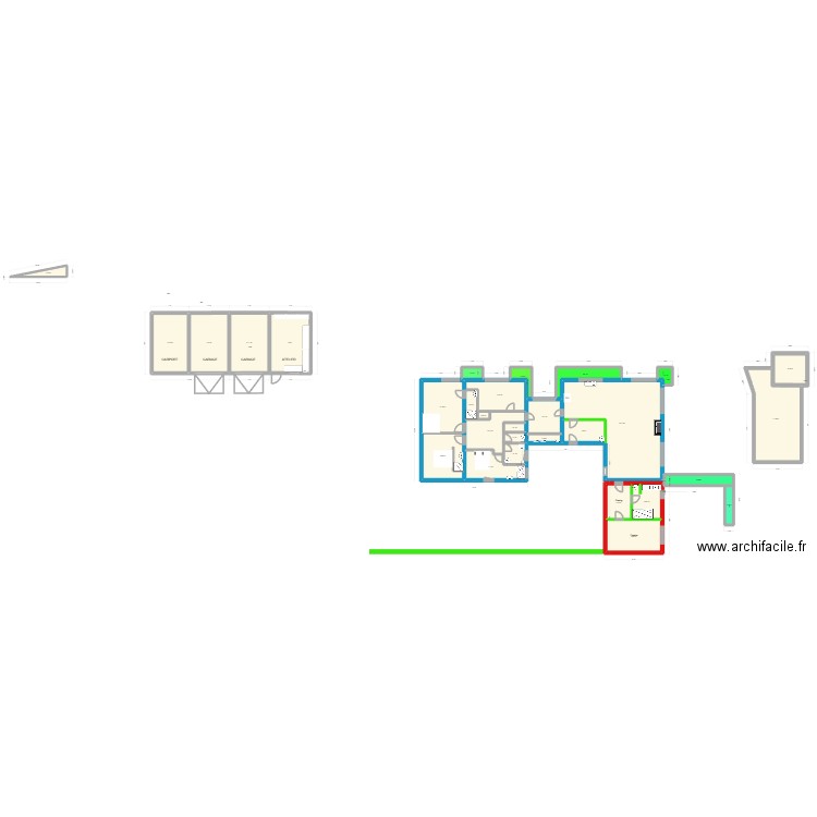 charles. Plan de 30 pièces et 423 m2