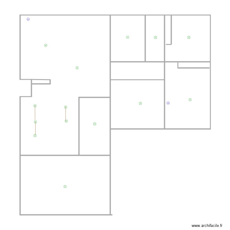 ELECTRICITE. Plan de 0 pièce et 0 m2