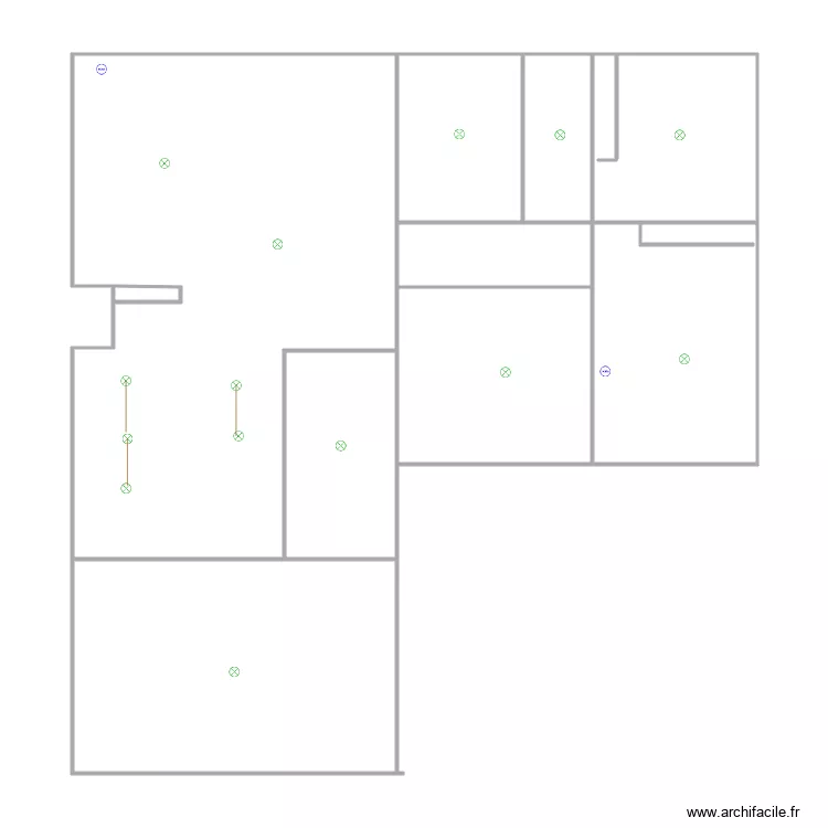 ELECTRICITE. Plan de 