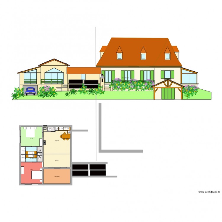 Le Pech 3. Plan de 0 pièce et 0 m2