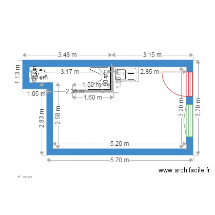 Plan. Plan de 0 pièce et 0 m2