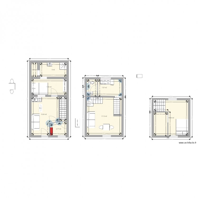 quai de somme. Plan de 0 pièce et 0 m2