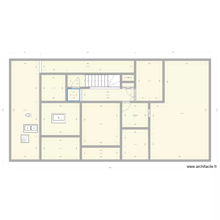 QANON. Plan de 0 pièce et 0 m2