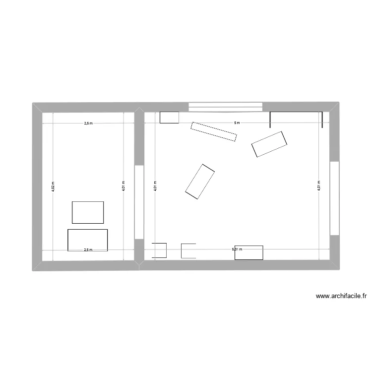 IFA_3. Plan de 2  et 30 m²