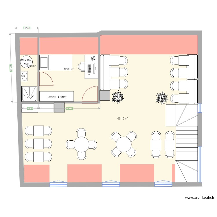 Verneuil Etage v8 haut. Plan de 0 pièce et 0 m2