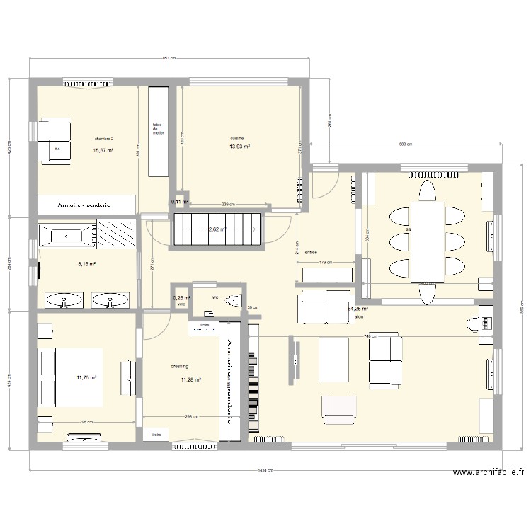 st prix rubelles meublé. Plan de 0 pièce et 0 m2