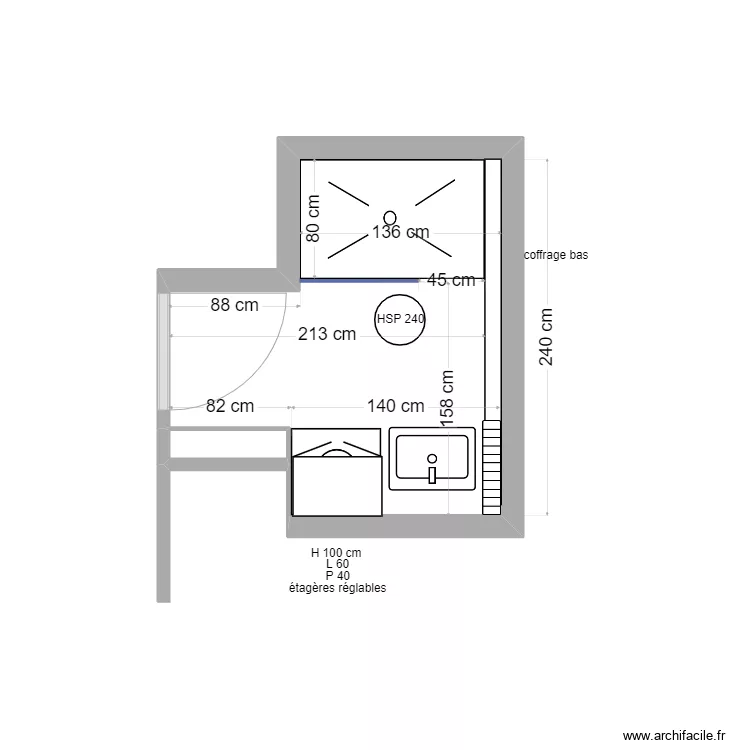 salle d'eau odile laurioz. Plan de salle d'eau odile laurioz. Plan de