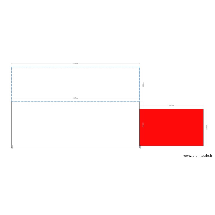 facade arriere extension. Plan de 0 pièce et 0 m2