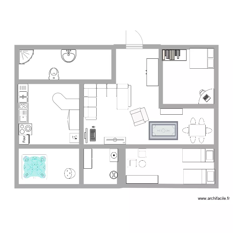 Maison Elaia 2. Plan de 