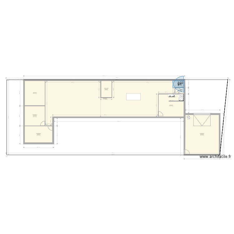 Maison LaTOUR2. Plan de 9 pièces et 247 m2