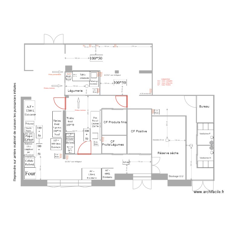 CUISINE VAL DORLAY CF Positive. Plan de 0 pièce et 0 m2