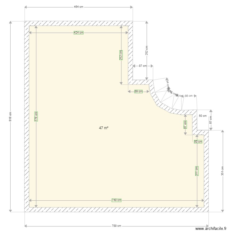 terrasse. Plan de 0 pièce et 0 m2