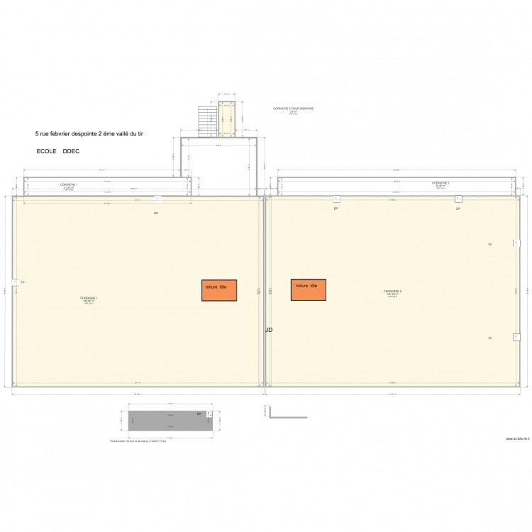 ecole ddec    . Plan de 0 pièce et 0 m2