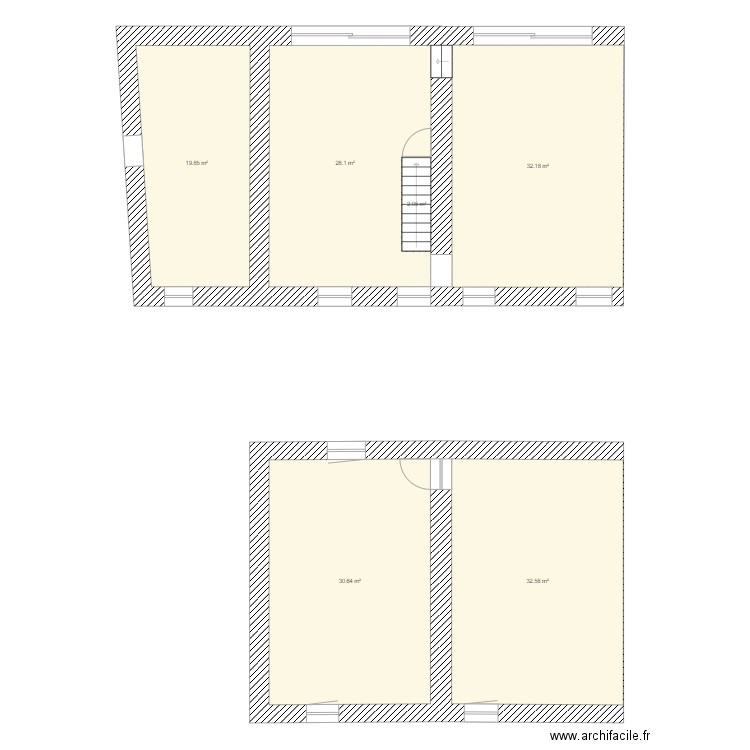 RDC. Plan de 0 pièce et 0 m2