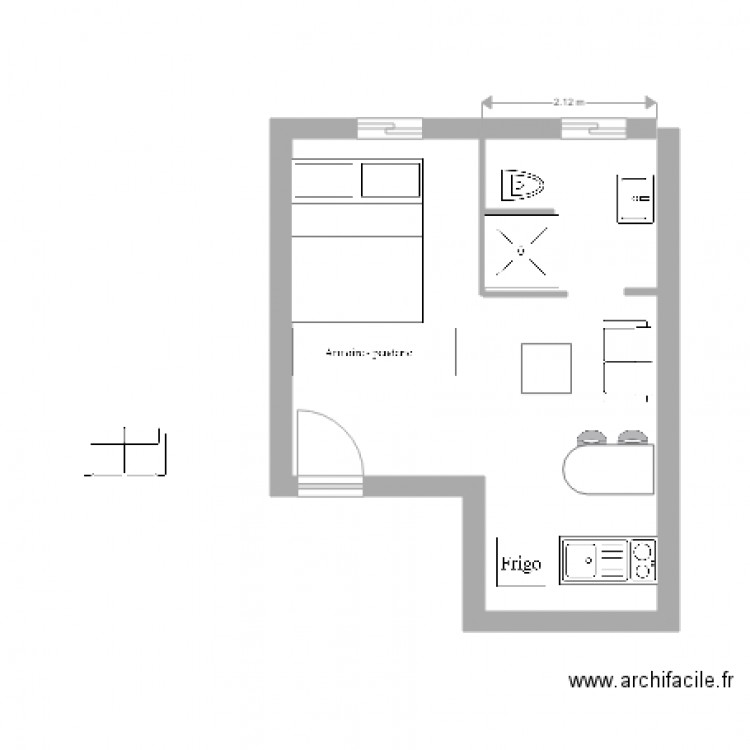 1ER . Plan de 0 pièce et 0 m2