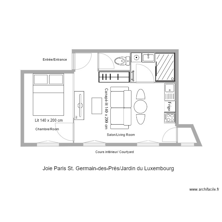 Gay Lussac. Plan de 0 pièce et 0 m2