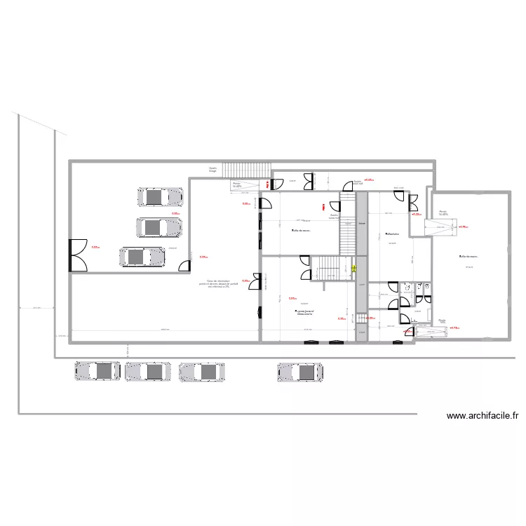 Ecole Graine Arc en Si&egrave;le MASSE. Plan de 