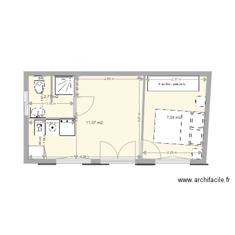 PETITE MAISON PLAN PATRICK 2. Plan de 0 pièce et 0 m2