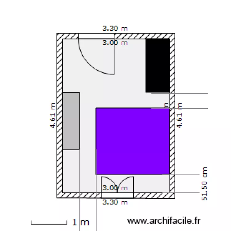 chambre beau site. Plan de chambre beau site. Plan de