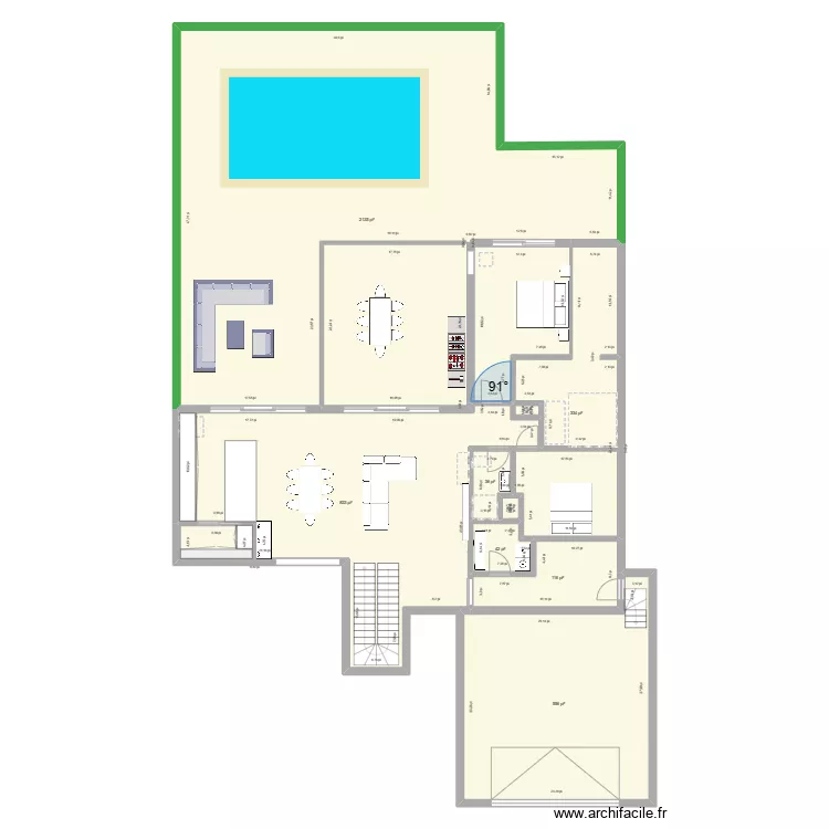 amenagement. Plan de 