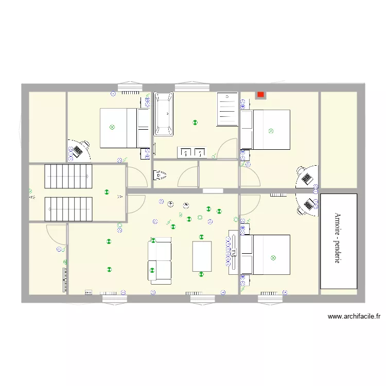 maisonblanche1. Plan de 0 pièce et 0 m2