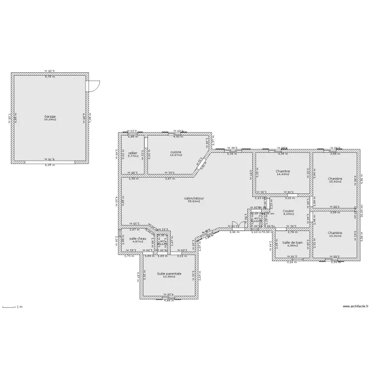 Maison 4. Plan de Maison 4. Plan de