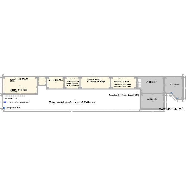 Pierre de Bresse Le Moulin Plan ensemble 03 12 2018. Plan de 0 pièce et 0 m2