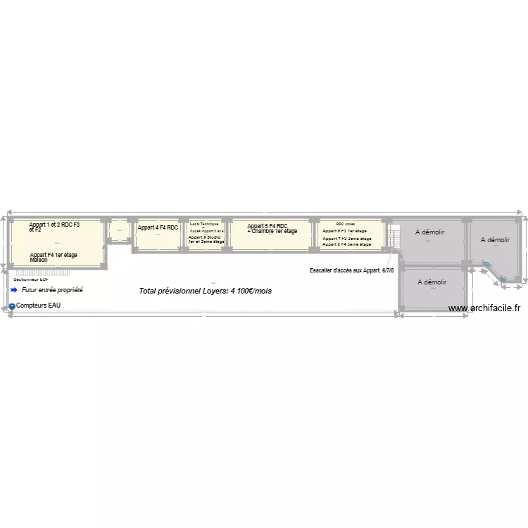 Pierre de Bresse Le Moulin Plan ensemble 03 12 2018. Plan de 