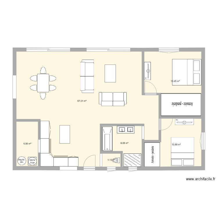 PLAN DEFINITIF 1. Plan de 0 pièce et 0 m2