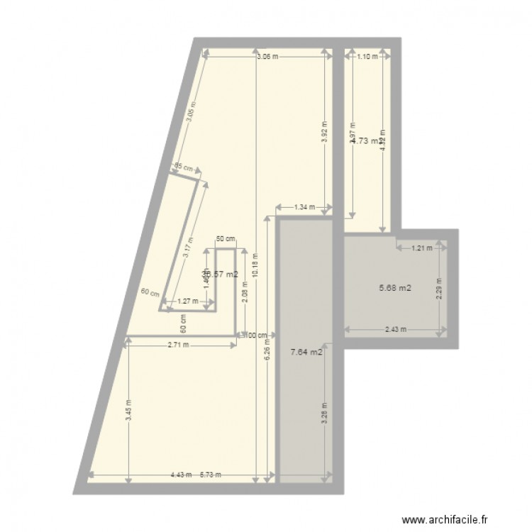 loft. Plan de 0 pièce et 0 m2