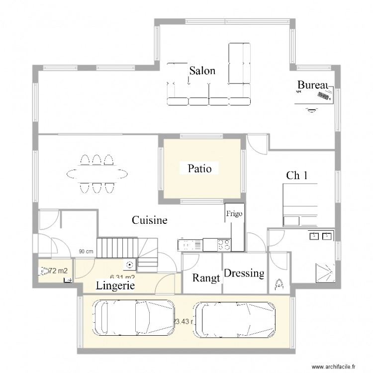 Maison Marie essai 4. Plan de 0 pièce et 0 m2